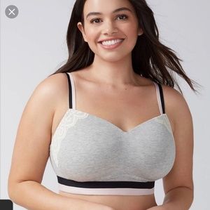 Cacique Intimates & Sleepwear - Cotton Lounge Bra 38G Cacique Intimates & Sleepwear - Cotton Lounge Bra 38G